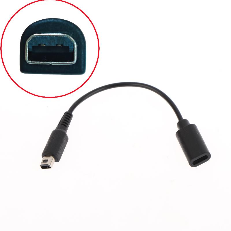 1/3 Stück Typ-C-Spielkonsolen-Konverterkabel für NDSI GBASP/ WIIU 3DSL NDSL Stromkabel USB-C-Ladegerät-Kabel Schnur Draht