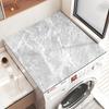Simple Marble Washing Machine Cover Mattress Bedside Table Dust Cover Diatom Mud Water Absorption Non-Slip Drain Pad