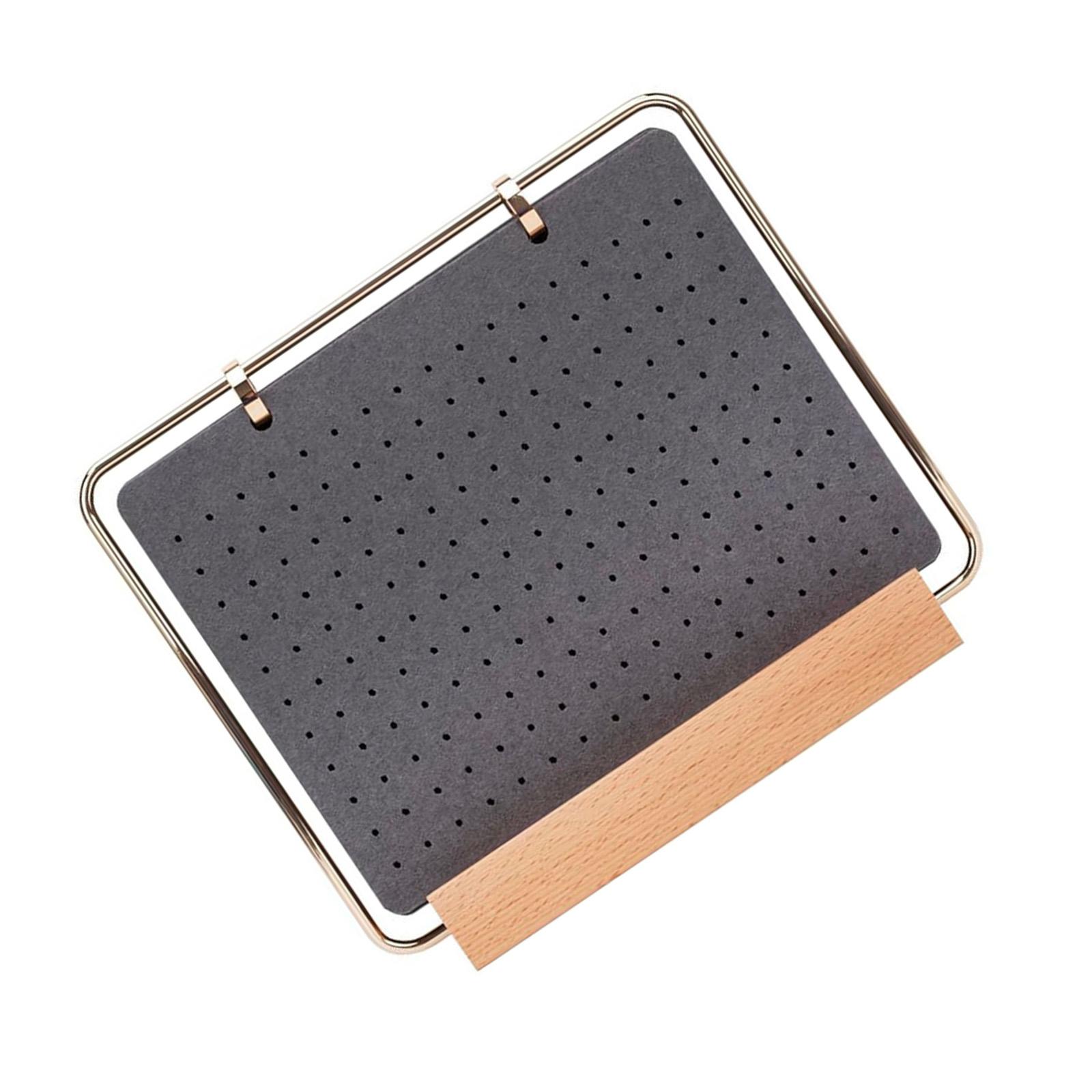 

Large Capacity Brooch Pin Holder Felt Board 6 Page Badge Button Display Panels for Collectors Women Earring Organizer