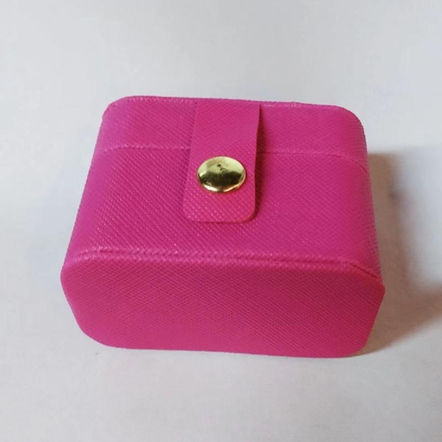 Mini Ring Box Portable Small Jewelry Organizer Display Travel Simple Mini Gift Case Boxes Leather Earring Necklace Holder