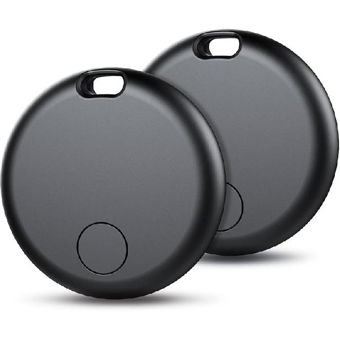 

Трекер Air Tag - 4 шт.: Умный Bluetooth-трекер, Поиск предметов, Работает с Apple Find My (Только iOS) Приложение, Трекер-метка-локатор для ключей, багажа, сумки, Jewel Black and Jewel Bla