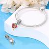 Halloween Glow Color Changing Skeleton Ghost Cucurbit Charm Bead Component Bead Components Compatible With Authentic Original Bracelet High Quality