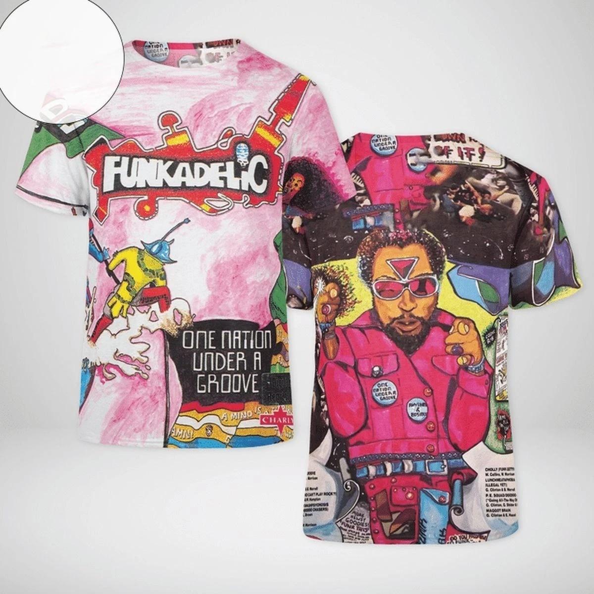 New Funkadelic One Nation Under A Groove Shirt 3D PP2827 XXL
