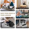 6PCS Lightweight Travel Packing Cubes Set Expandable Multi-Functional Compression Packing Cubes Space-Saving Visual Mesh