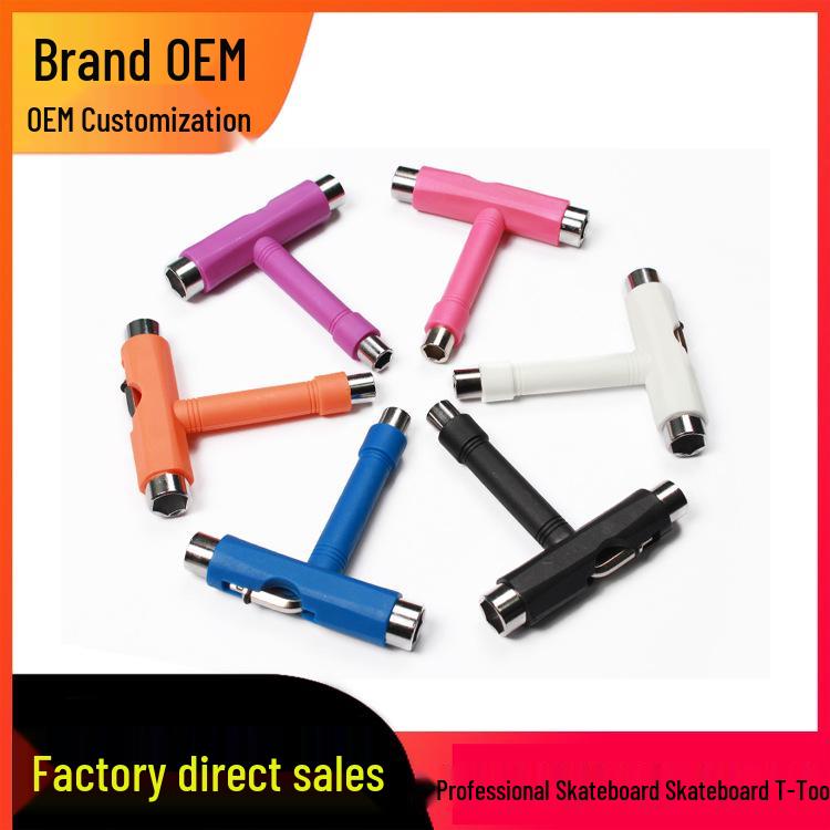 Skateboard Y- and T-Type Semi-Automatic Socket Wrench