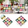 Balls Christmas Scene Decoration Kit With Colorful Plastic For Festival Party