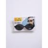 Daiso [uv Protection Up To 99 ] Chic Round Sunglasses Black