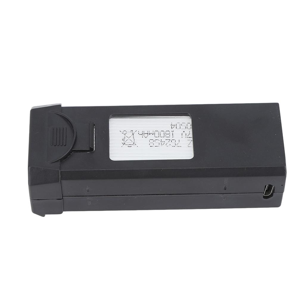 2 Stück 3,7V 1800mAh Lithium-Akku mit Ladekabel für F184 S93 L900 A258 Fernbedienungsdrohne
