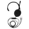 Telephone Headset Professional Noise Reduction Dual 3.5mm Plug PC Headset for Call Center Customer Service Business