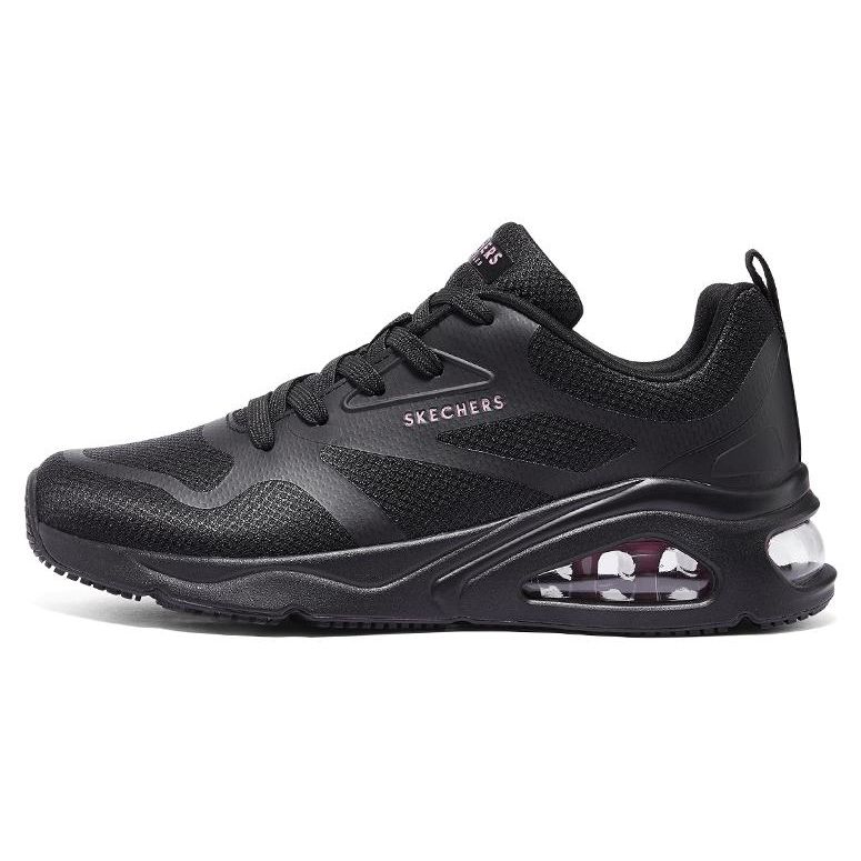 Skechers Серия Lifestyle Сетчатые Удобные Низкие Повседневные Кроссовки Женские Черный 177420-BBK 35