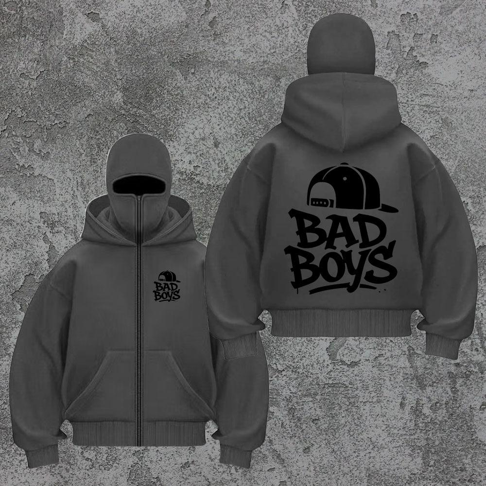 Amerikanischer High Street Hoodie mit Aufdruck, lockerer Passform und Nischen-Doppellagen-Hoodie für Paare, Trendiges Oberteil für Herren