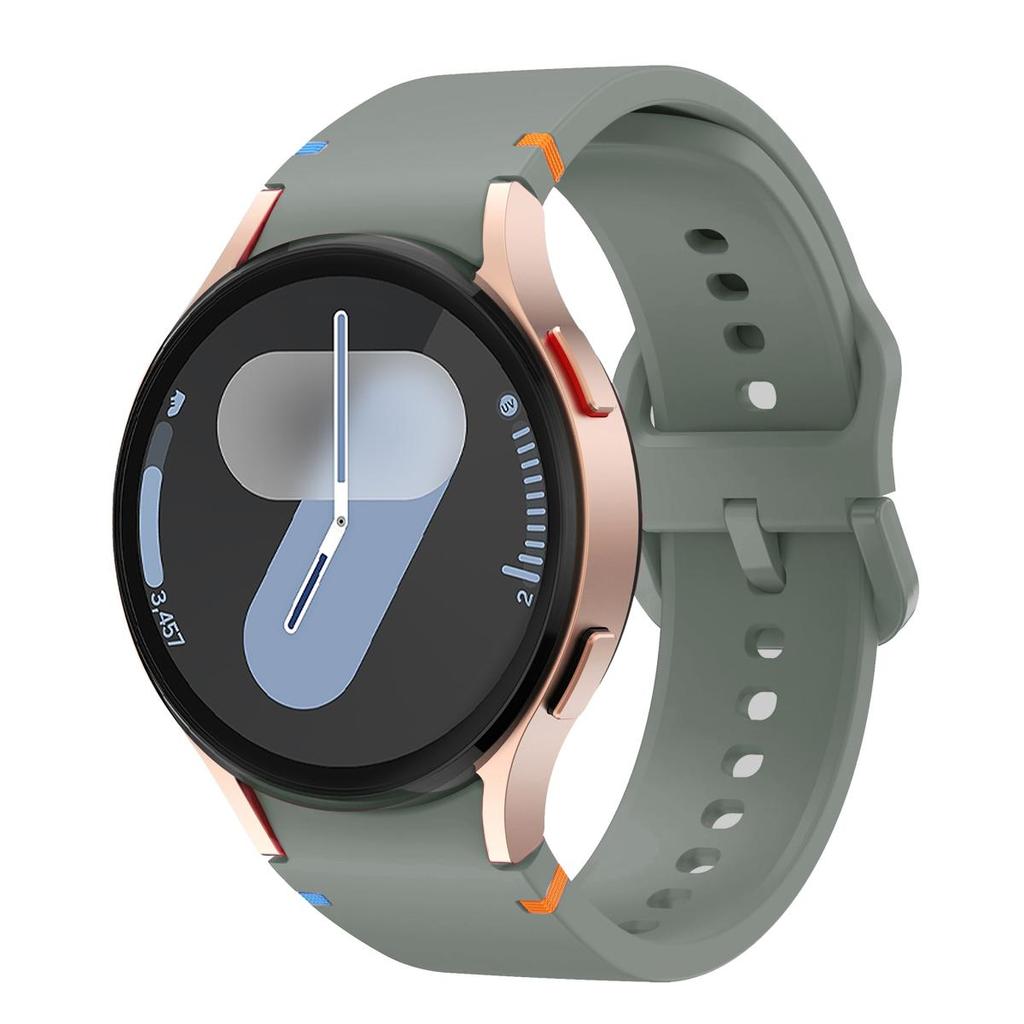 NEW Silicone Strap for Samsung Galaxy Watch 7 6 5 4 40mm 44mm 5Pro 45mm Sport Bracelet for Galaxy Watch 6 Classic 43mm 47mm Band
