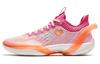 Men's Sneakers Anta Three Point Rain1.0 Cushioning Breathable Low Top Basketball Shoes Men's Pink