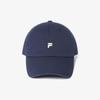 FILA F Logo Women's Cotton Ball Cap_FS3CPH1301F_NAV