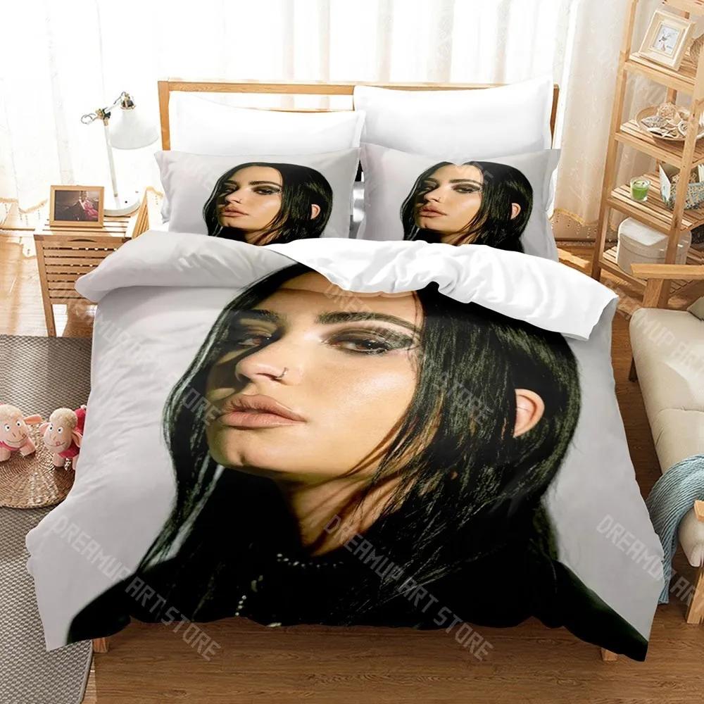 3D Print Demi Lovato Bedding Set Single Twin Full Queen King Size Bed Set Adult Kid Bedroom Duvetcover Sets