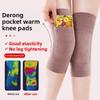 German Velvet Pocket Knee Pads To Keep Warm, Thick Anti-slide Knee Pads for Sports To Protect The Whole Leg, Knee Joints, Old Cold Legs, and Thighs.