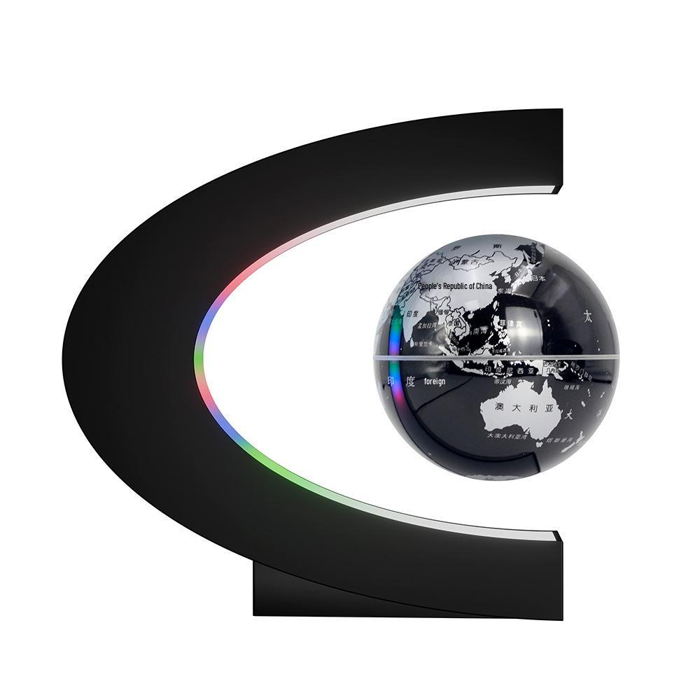 Creative Magnetic Levitation Globe Ornament - Perfect Desk Gift for Clients and Events