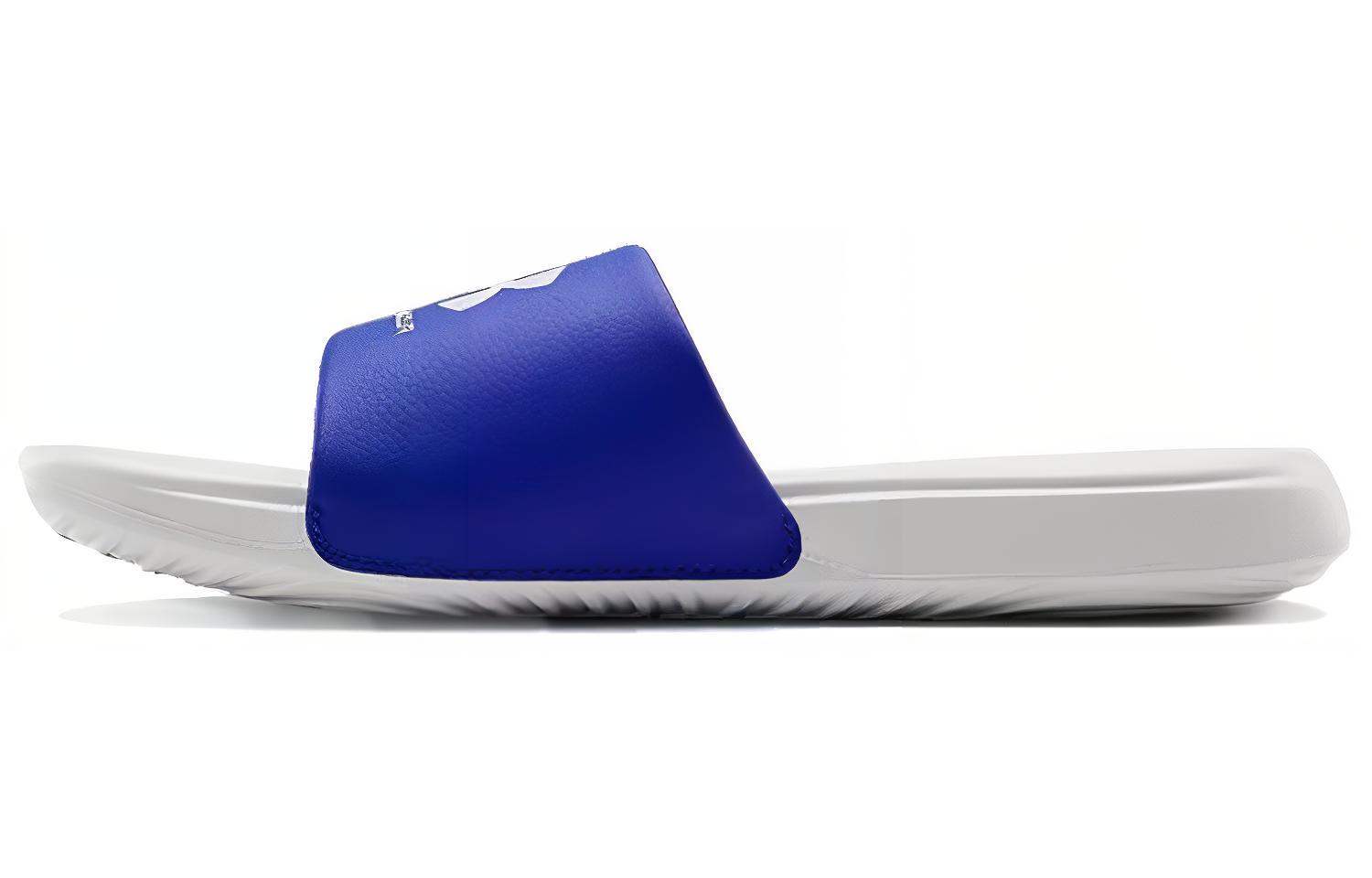 Шлепанцы Under Armour Ansa Fixed Slide Halo Grey Blue 3023761-105 40