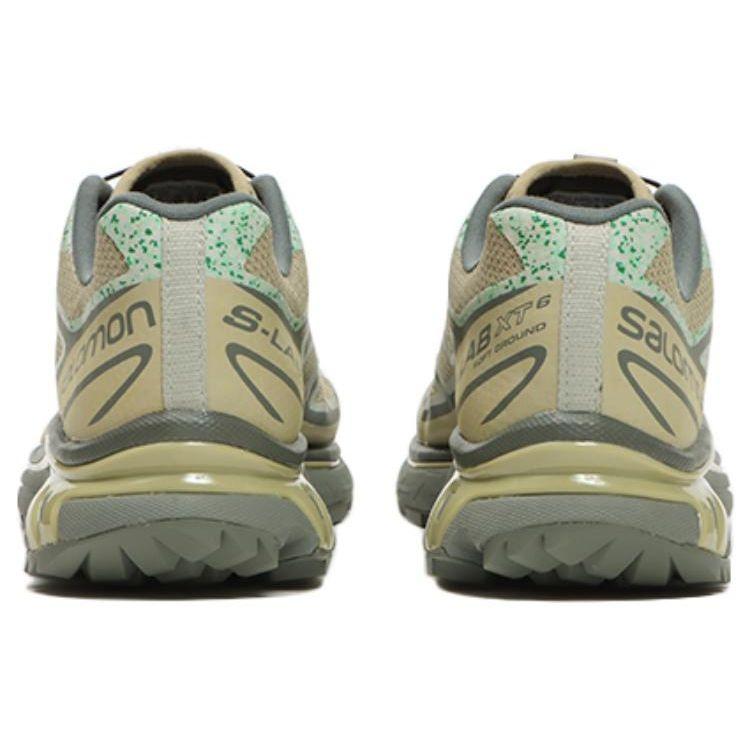 Salomon XT-6 Mindful Retro Fashion Sports Cushioning Non-Slip Wear-Resistant Low-Top Casual Running Shoes Unisex sneaker Green 470691
