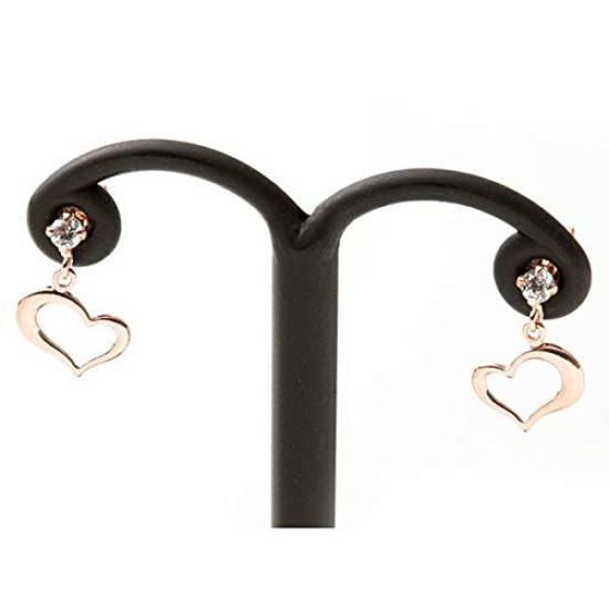 Canal 10K Pink Gold Earrings [Set] Pre-wrapped 4℃ Women's (151416553104)