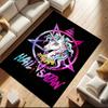 1pc Unicorn Carpet Rug for Living Room Bedroom Home Sofa Decoration,Kids play Non-slip Floor Mat