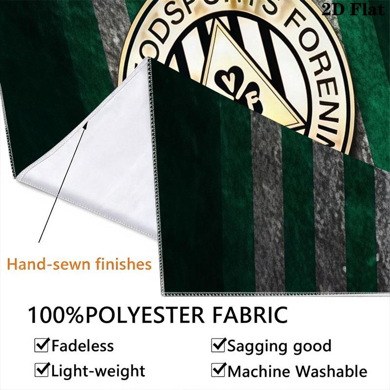 Viborg FF logo Wall Hanging Printed Fabric Blanket Decorative Tapestries for Bedroom Living Room Home Decor