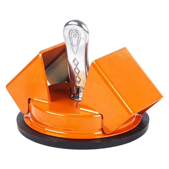 

Floor Suction Cup Double Sided 45 Degree Strike Side Heavy Duty Metal Body Floor Gap Fixer Laminate Floor Gap Repair помаранчевий
