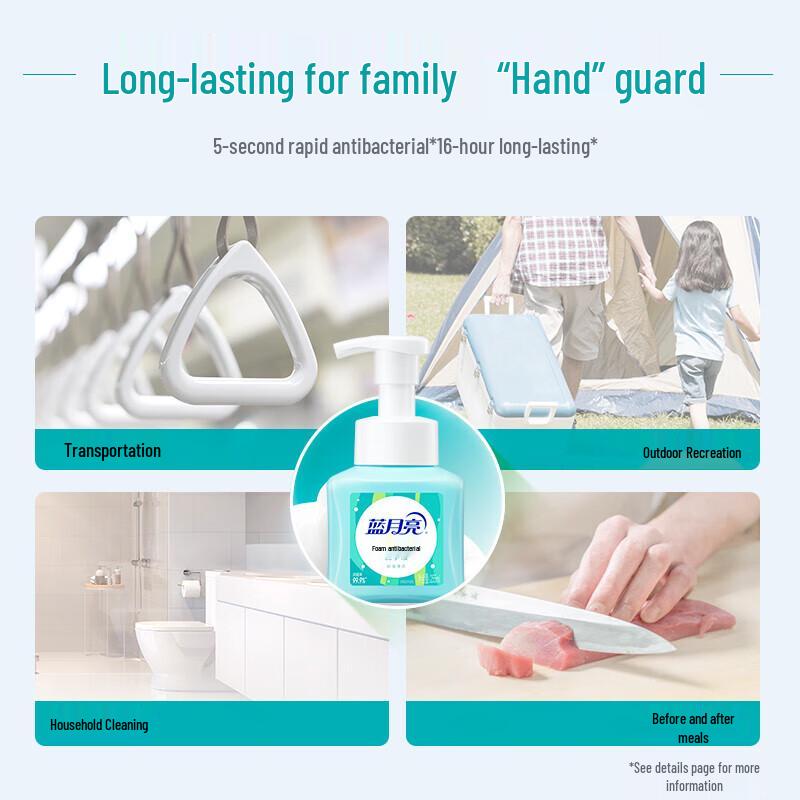 Blue Moon Fresh Fruit Mint Foaming Hand Soap