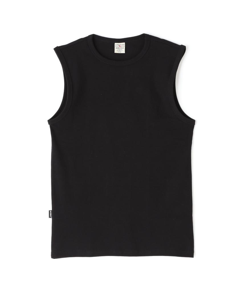 AVIREX DAILY NO SLEEVE SHIRT Men's M 010 Black 783-4935001