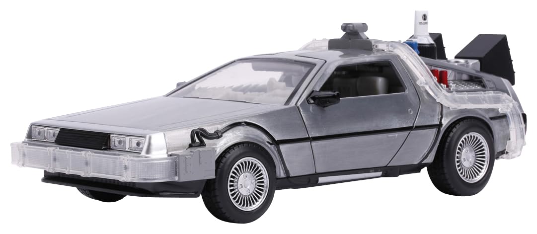 

Kyosho Jada Toys Hollywood Rides Series Scale Back to the Future II Time Machine Finished Model JADA31468 1/24 (DeLorean)