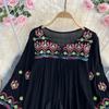 Women's Embroidered Blouse for Summer Beach And Street Activities