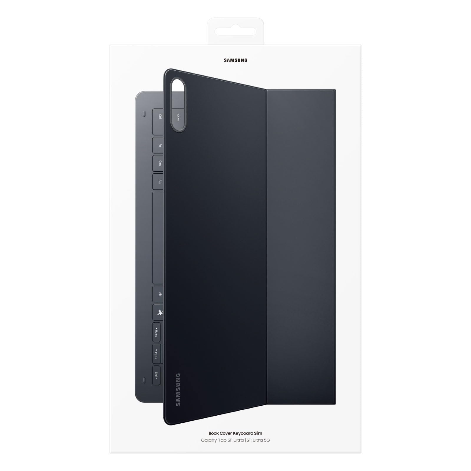 

Samsung Galaxy Tab S11 Ultra Чехол-книжка с клавиатурой Тонкий Черный Чехол для планшета с клавиатурой Оригинальный Samsung Выпущен в 2025 466г (случай) чёрный