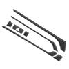 7pcs Set Navigation Panel Trim Central Control Air Vent Decor Carbon Fiber Fit for Mazda MX 5 ND Roadster ND 16 20
