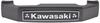 PMC Stem Emblem Set Z900RS Kawasaki Lowercase Mounting Stay Included Black 189-1026