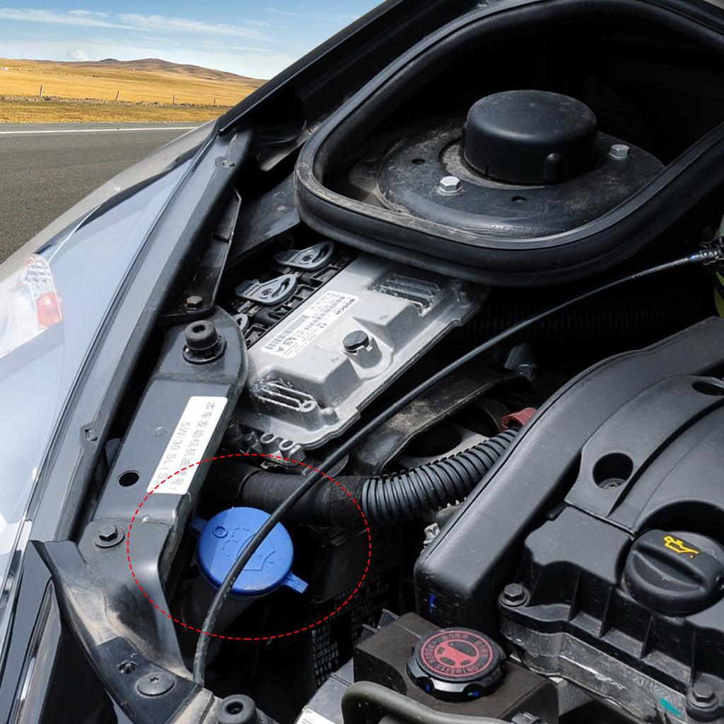 Car Windshield Wiper Washer Fluid Reservoir Lid Cover Tank Bottle Pot Cap for Peugeot 106 206 207 406 5008 Citroen C2 C3 C5