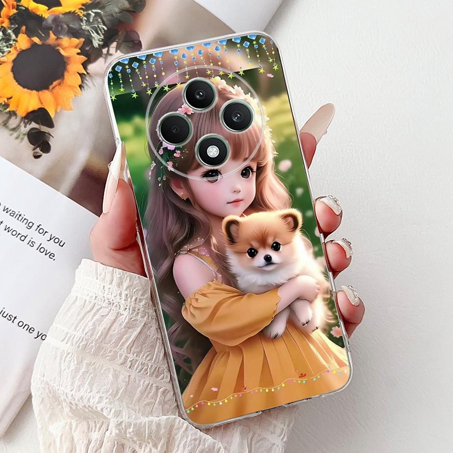 For Oppo Reno 12F 4G Case CPH2687 Cute Fashion Painted Cover Soft Silicone Phone Case For Oppo Reno12 F Reno 12 FS Reno12F Shell