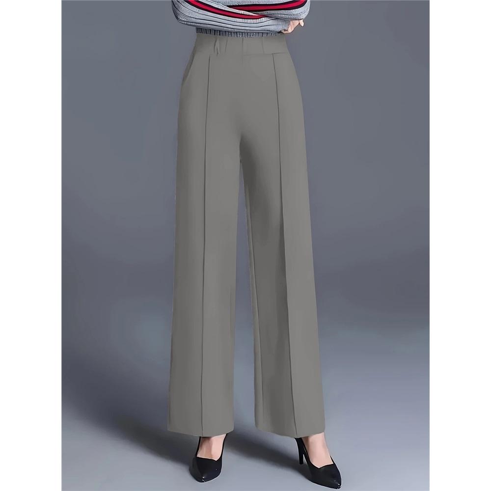 Women's Spring and Summer Wide Leg High Waist Loose Slimming Casual Pants