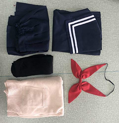 [Lavender] Toga Himiko Cosplay Costume, Uniform, Everyday Wear, Five-Piece Set, Women's, Size LL