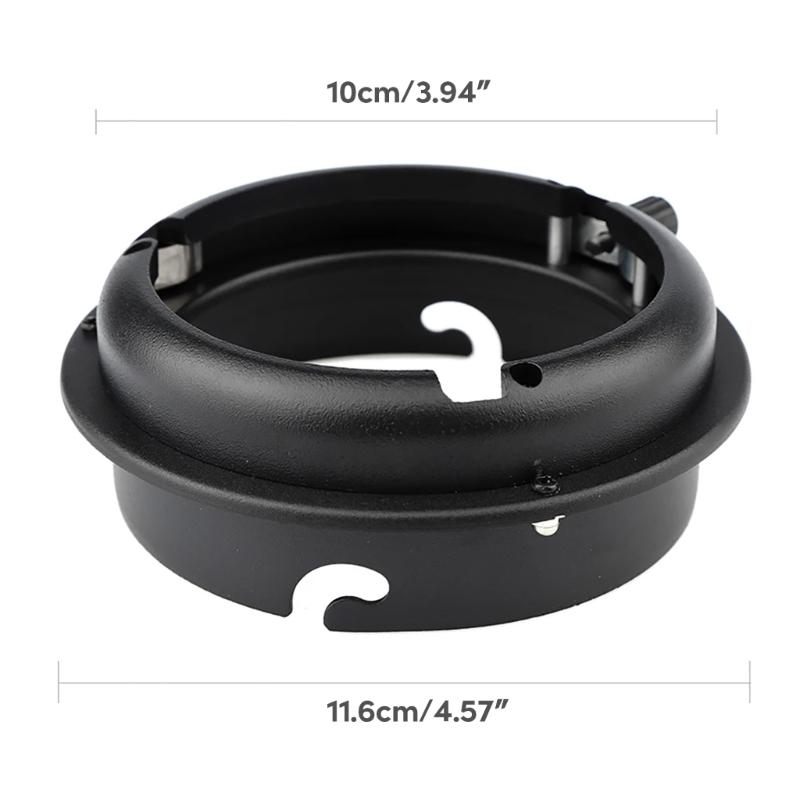 h Mount Adapter Metal Converter Adapter Convenient Mount Adapter Expand Your Lighting Compatibility