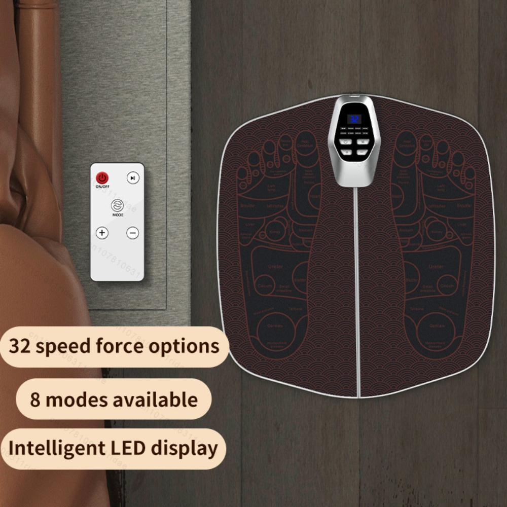 EMS Foot Massager Relaxation Pads Muscle Stimulation Electric Foot Massge Device Blood Circulation Feet Relief Fagitue Tools