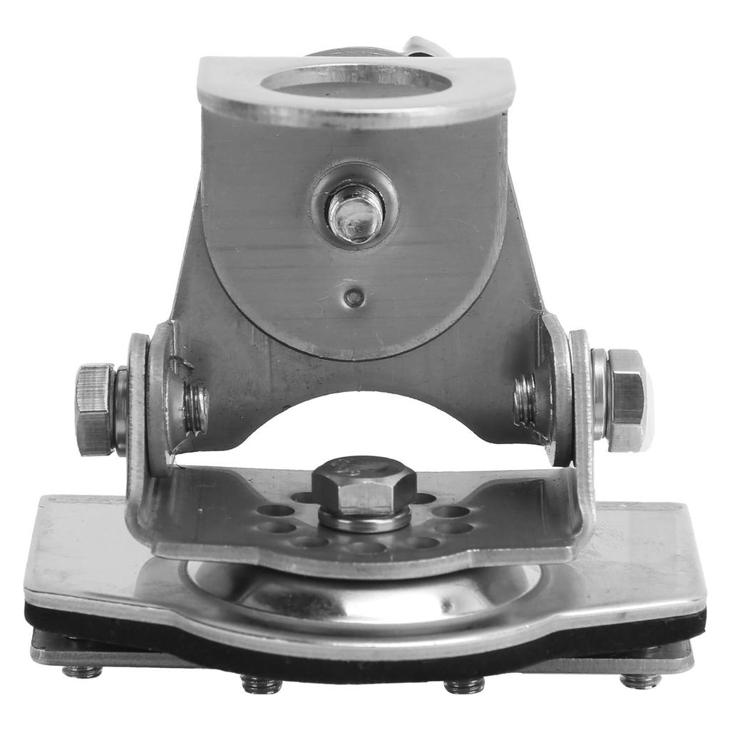 K3‑66 Stainless Steel Car Antenna Holder Hatchback Mounting Bracket for Automobile Radio