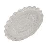 Turkish Tea Coffee Serving Tray Vintage Style Embossed Pattern Round Coffee Plate for Bar Outdoor