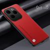 Compatible with INFINIX HoT 70/60, Plain Leather Sound Transmission Note Edge Case.