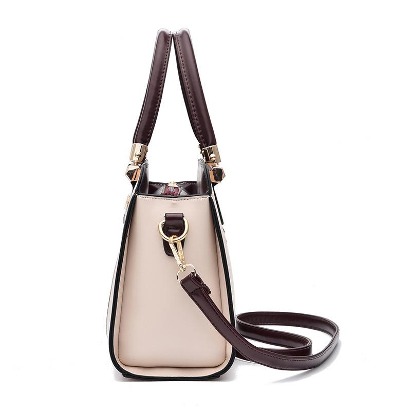 Handbag Color Collision Atmospheric New Trendy and Fashionable Large Capacity Single Shoulder Diagonal Cross Bag