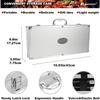 ROMANTICIST 23pcs Must-Have BBQ Grill Accessories Set with Thermometer in Case - Stainless Steel Barbecue Tool Set with 2 Grill