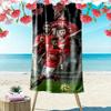 Fernandes Print Beach Towel, Large Soft Quick Dry Towel for Beach Camping Swimming