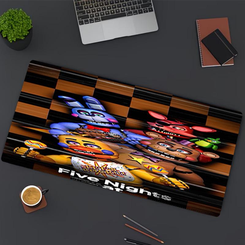 Ποντικοουαλί Five Nights at Freddy's, για Πληκτρολόγιο Pad Laptop PC Mat για Γραφείο Οικιακή Χρήση, Διακόσμηση Γραφείου, Τέλειο Δώρο Γενεθλίων για Παίκτες
