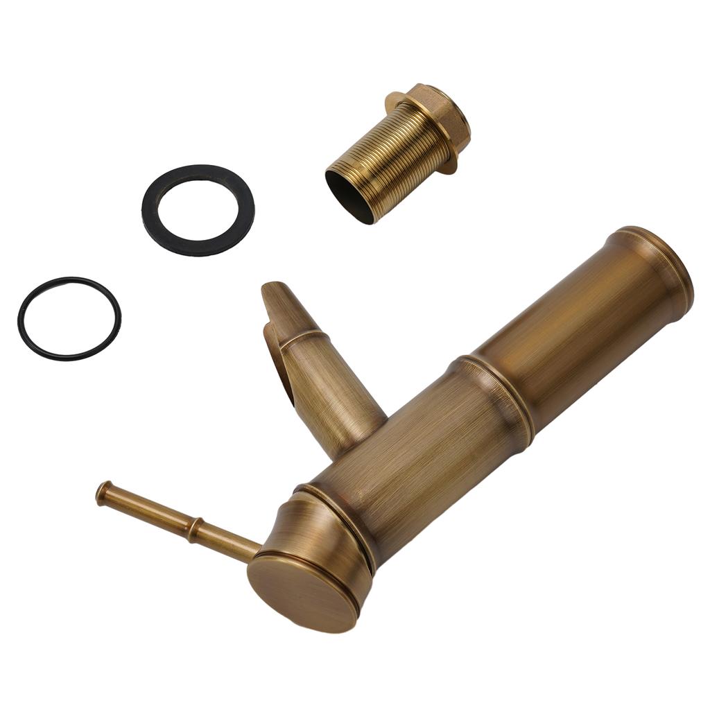 Basin Faucet Deck Mounted Hot And Cold Water Mixer Tap