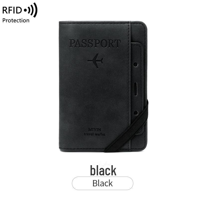 

2024 RFID паспорт и дорожный кошелек: Многофункциональный держатель удостоверения личности и защитный чехол