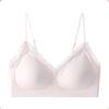 Traceless underwear, small breasts gathered to show great beauty, thin shoulder straps, no steel rings, cloud feeling, secondary breasts,upper support